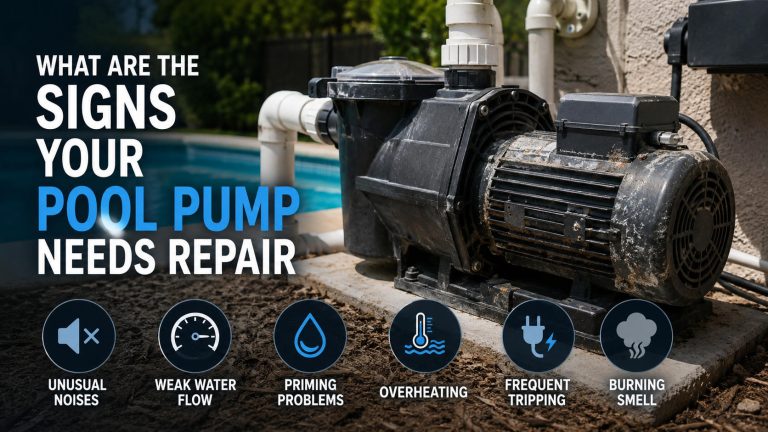 Signs Your Pool Water Pump Needs Local Repair Attention