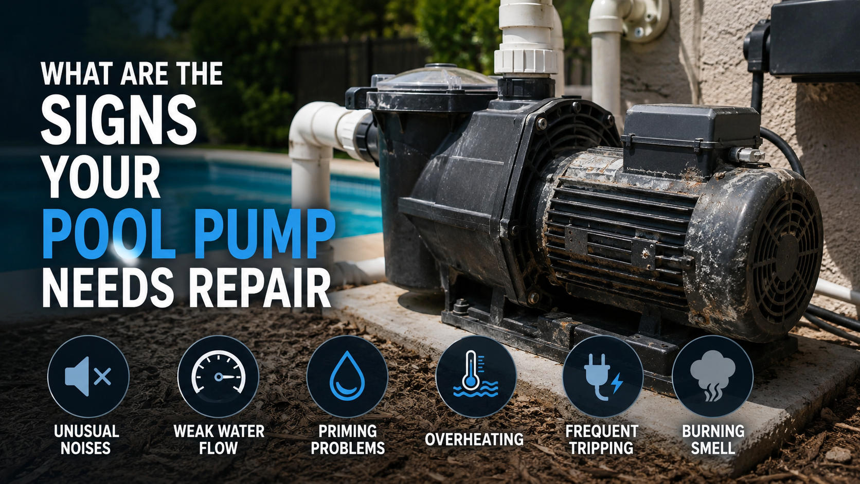 Signs Your Pool Water Pump Needs Local Repair Attention