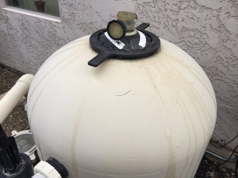 Pentair Sand Filter Leaking from Top Disrupts Pool Maintenance