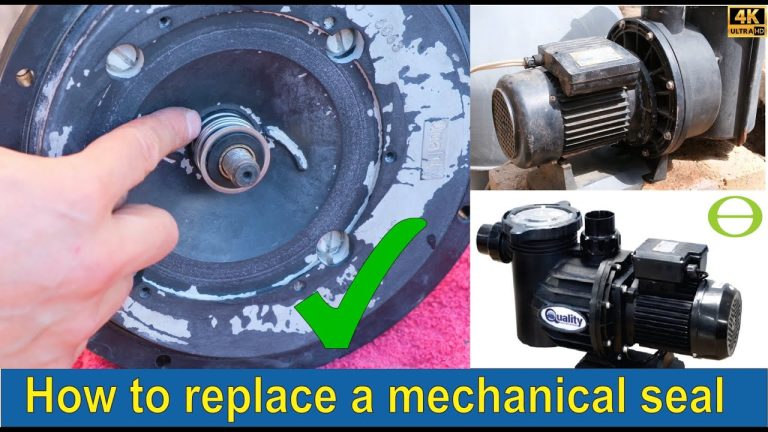 Pool Pump Seal Replacement for Better Flow