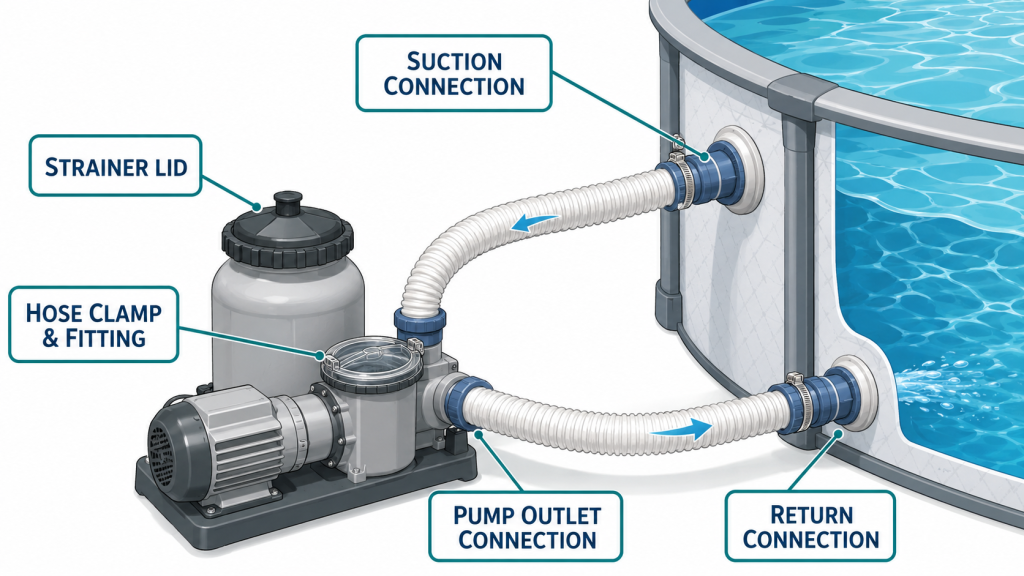 intex filter pump not working
