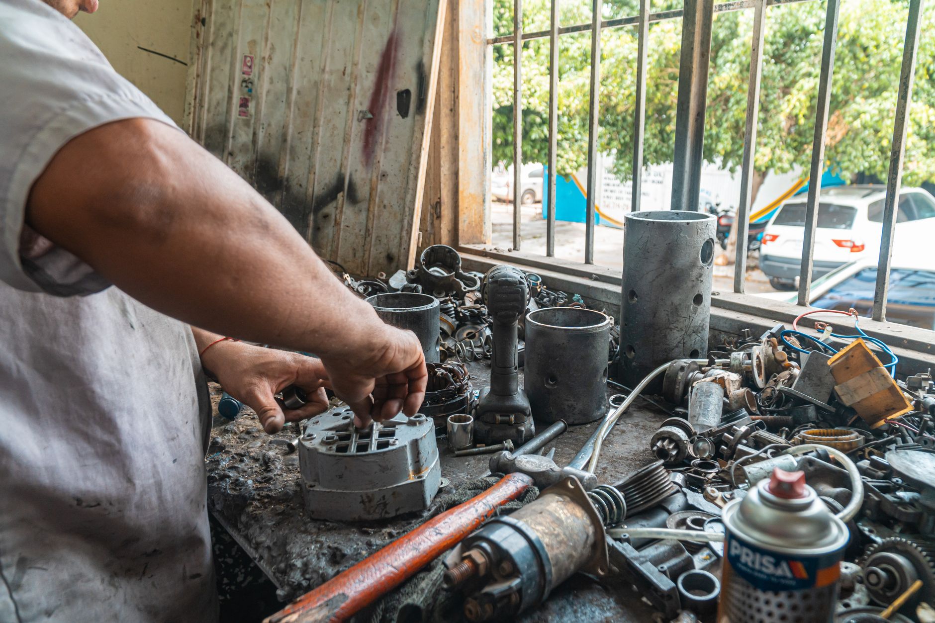 pool pump disassembly